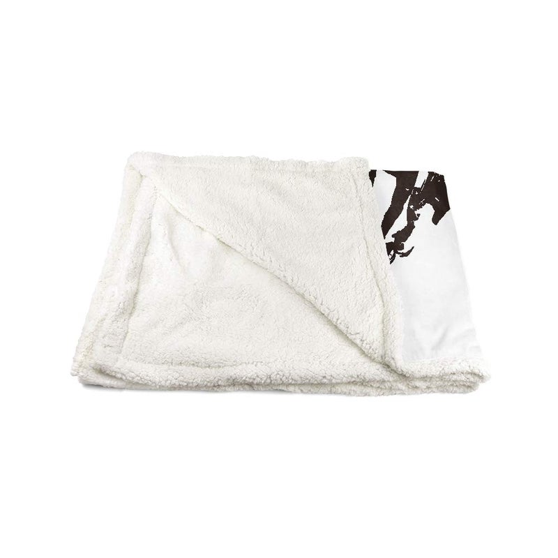 SHOMPE Dirt Bike Throw Blanket Motocross Racer Extreme Sports Printed Soft 3D Cool Plush Sherpa Kids Men Boys Girls Fleece Blankets 50"x 60" - Image 3